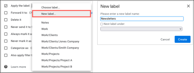 NewLabel-GmailLabelMove NewLabel-GmailLabelMove
