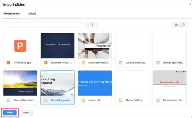 SelectSlideshow-GoogleSlidesImportSlides SelectSlideshow-GoogleSlidesImportSlides