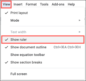 ViewShowRuler-GoogleDocsTabStops ViewShowRuler-GoogleDocsTabStops