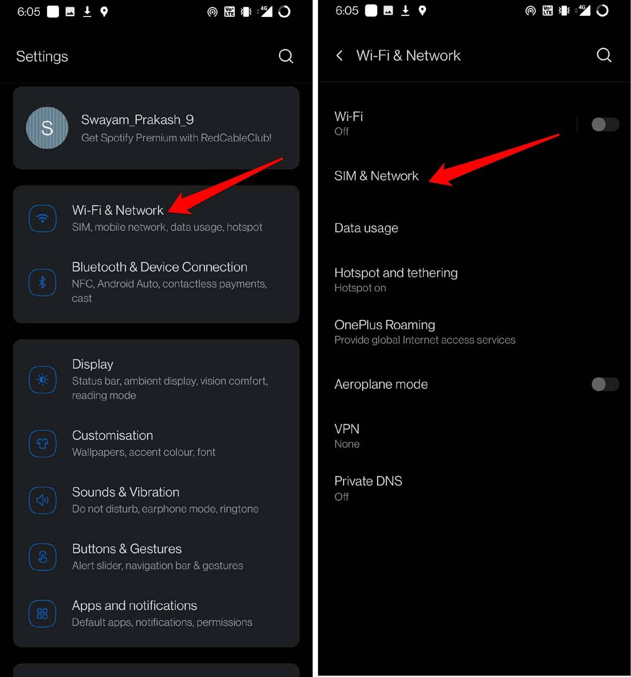 android-SIM-and-network-settings
