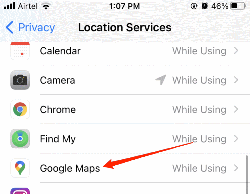 google-maps-settings-iphne