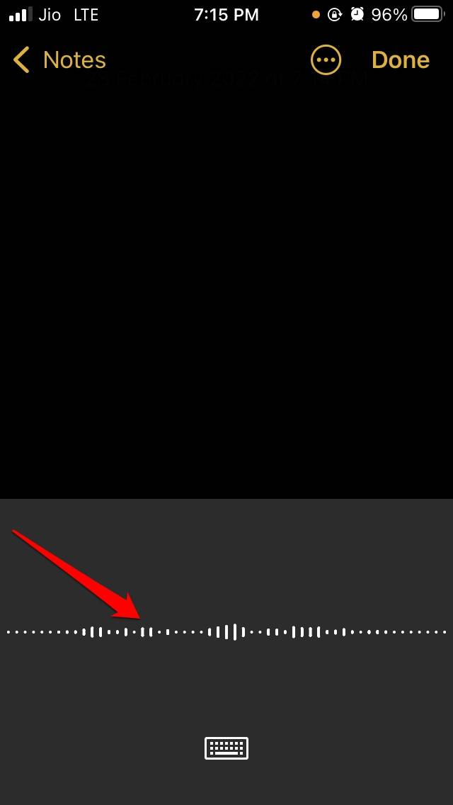 specch-to-text-feature-iPhone