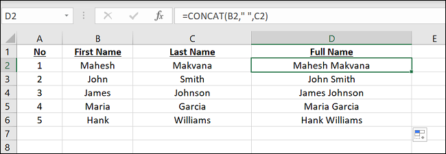 如何在 Microsoft Excel 中连接