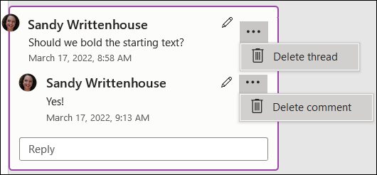 DeleteThreadComment-WordHideDeleteComments