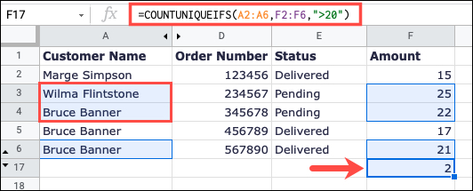 IfGreaterThan-GoogleSheetsCountUnique IfGreaterThan-GoogleSheetsCountUnique