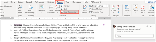 ShowComments-WordHideDeleteComments