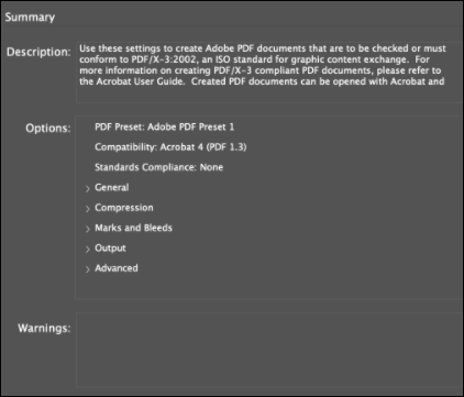Summary-of-the-custom-preset.
