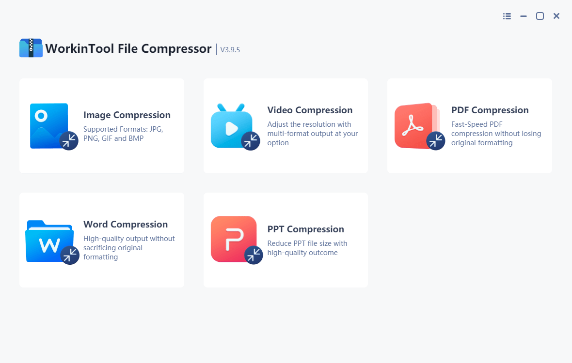 WorkinTool-File-Compressor
