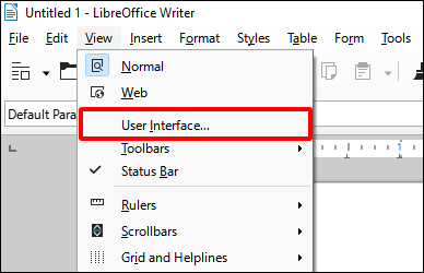 libreoffice-view-user-interface