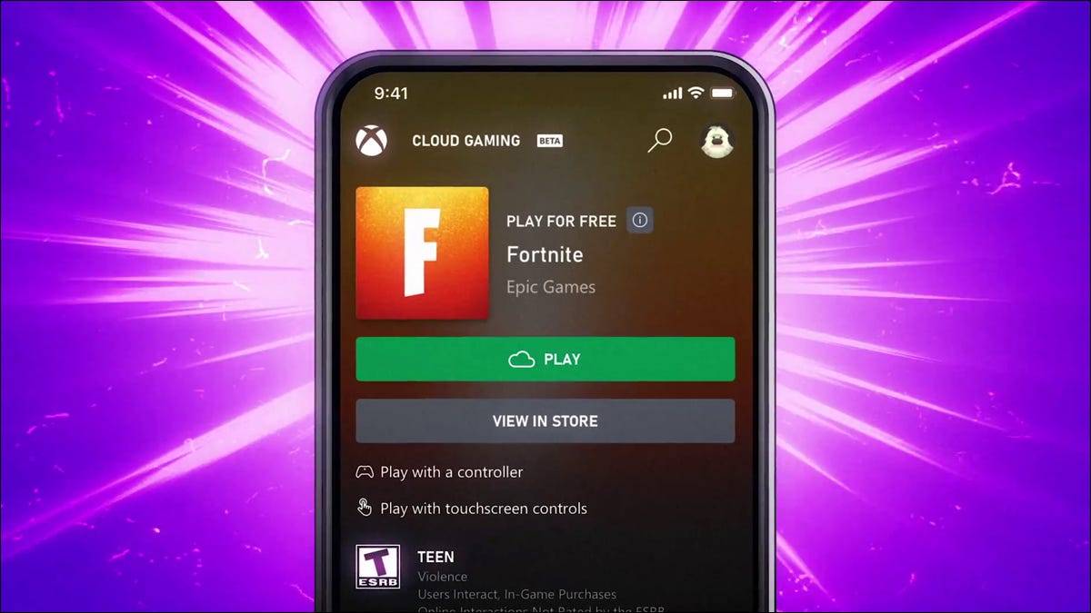 Fortnite 通过 Xbox 云游戏重返 iPhone 和 iPad