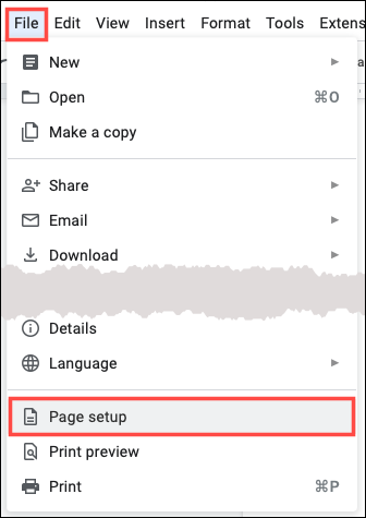 FilePageSetup-GoogleDocsPagelessFormat