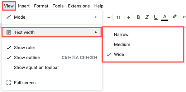 TextWidth-GoogleDocsPagelessFormat