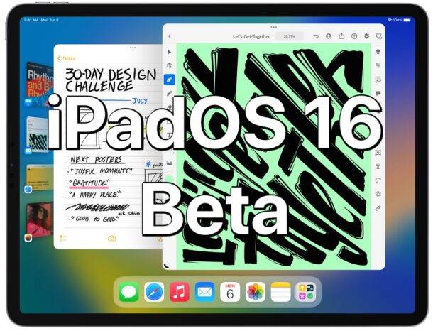 如何立即在 iPad 上安装 iPadOS 16 Beta