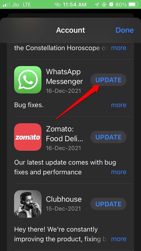 update-WhatsApp