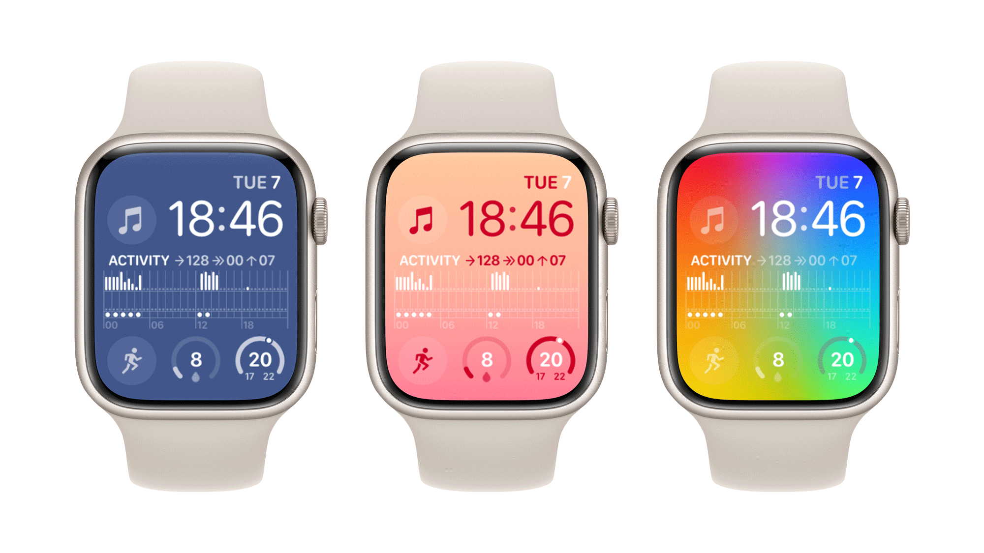 watchOS 9 动手操作：全新和更新的 Apple Watch 表盘
