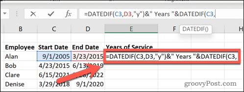 years-of-service-excel-datedif-years-start-date