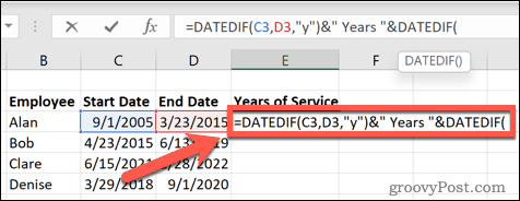 years-of-service-excel-datedif-years