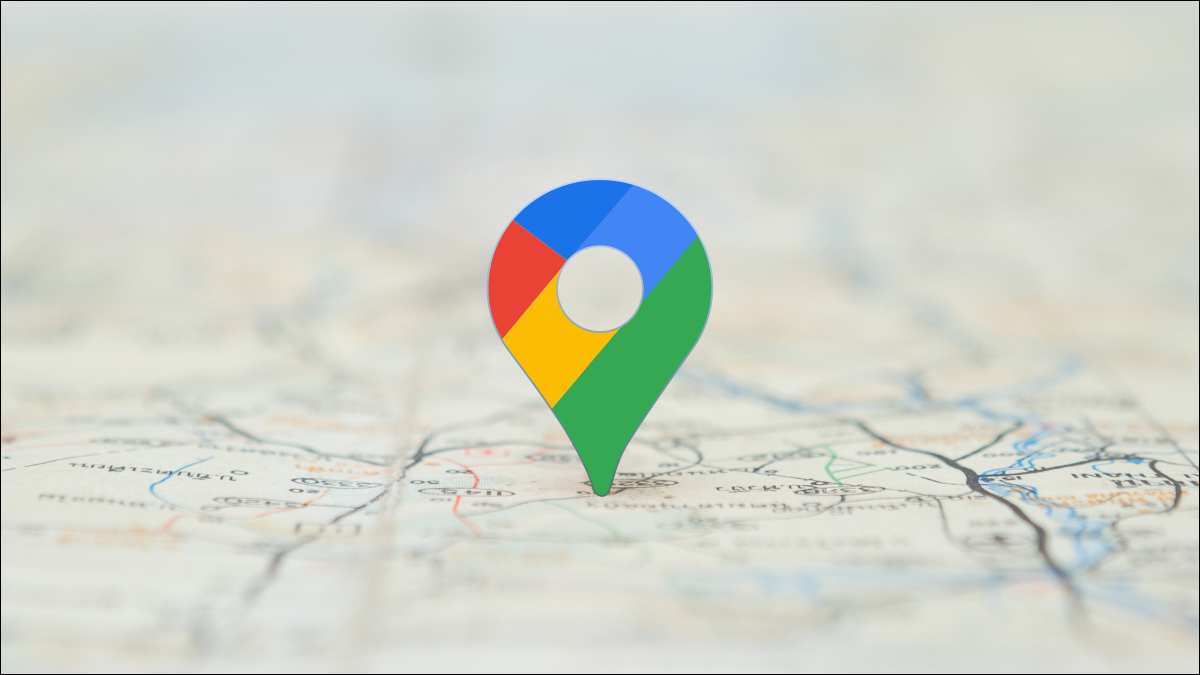 Google-Maps-icon-on-map