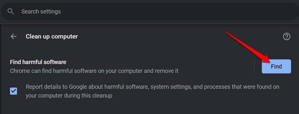 find-harmful-software-using-Chrome