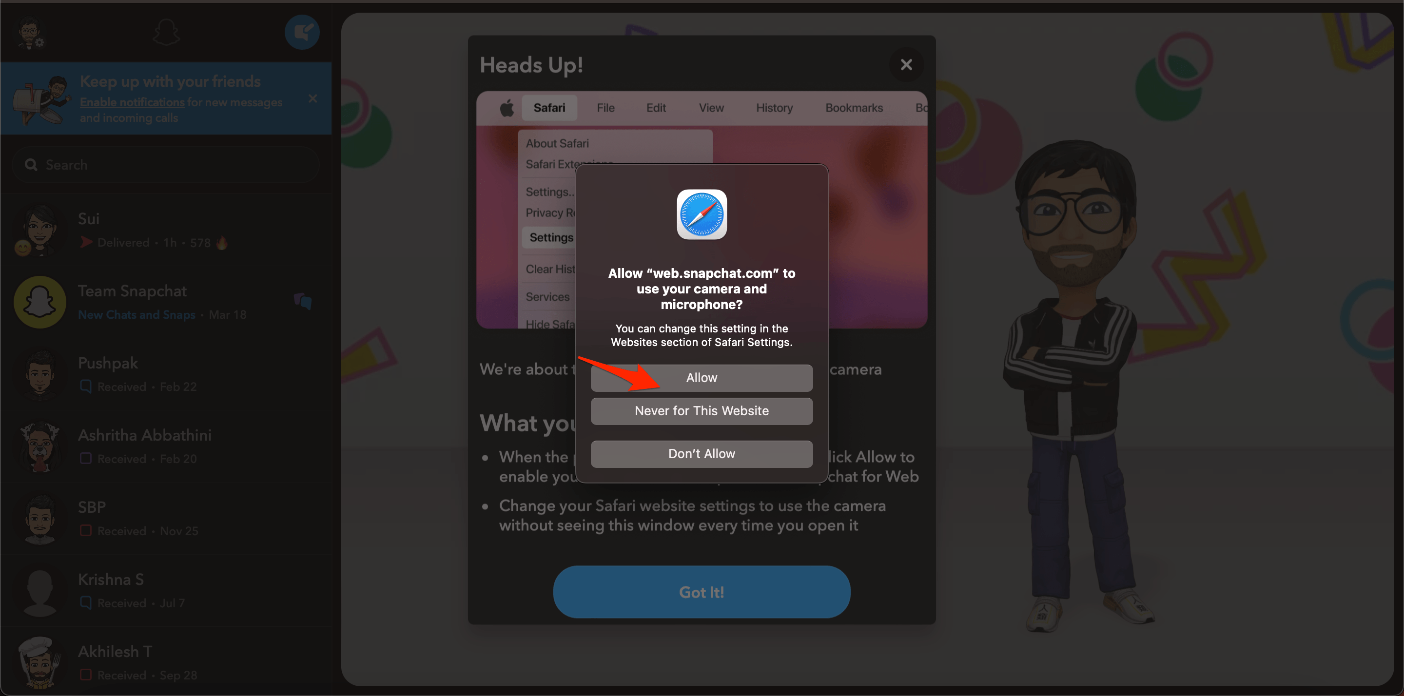 Aloo_Camera_and_Mic_to_Snapchat_Web