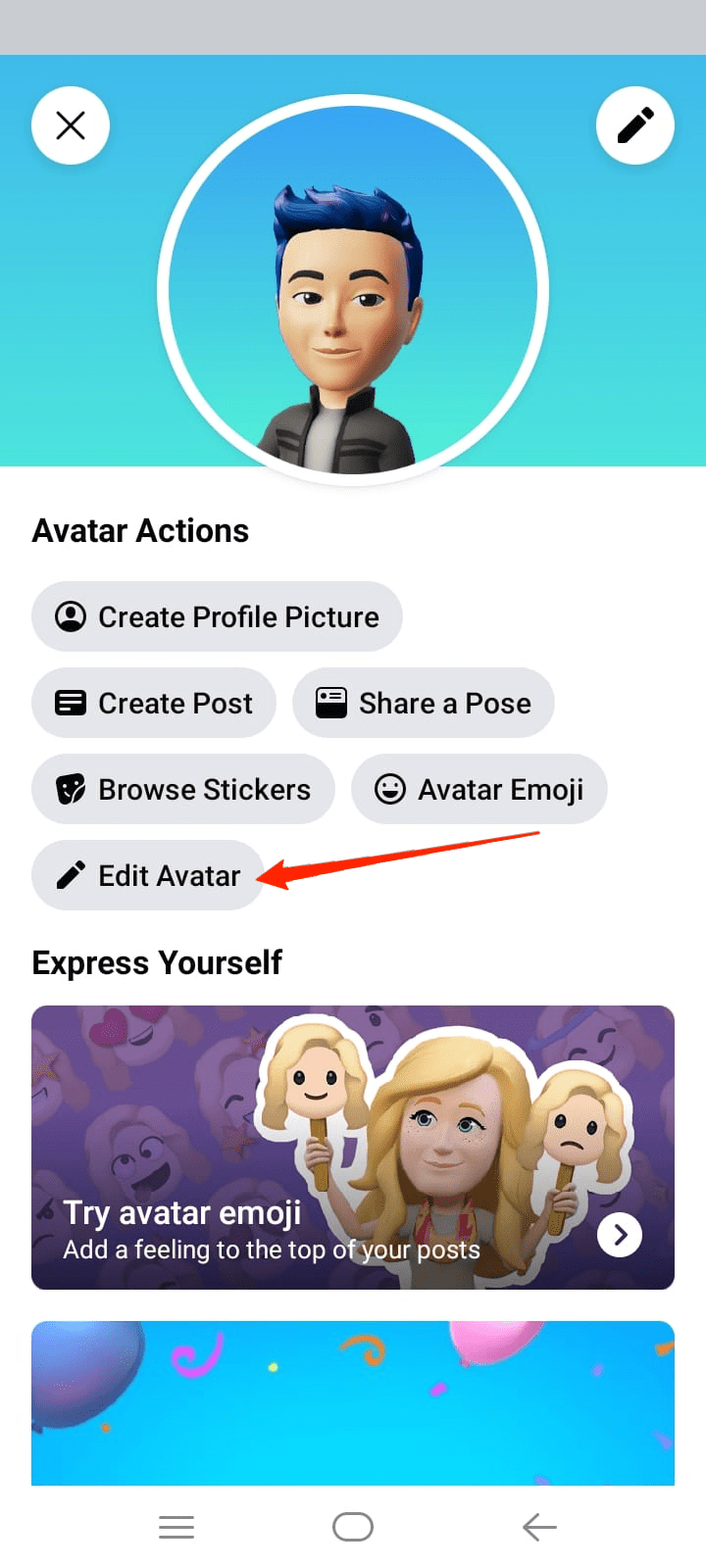Facebook-Avatar-Creation