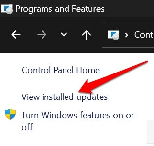 control-panel-view-installed-updates control-panel-view-installed-updates