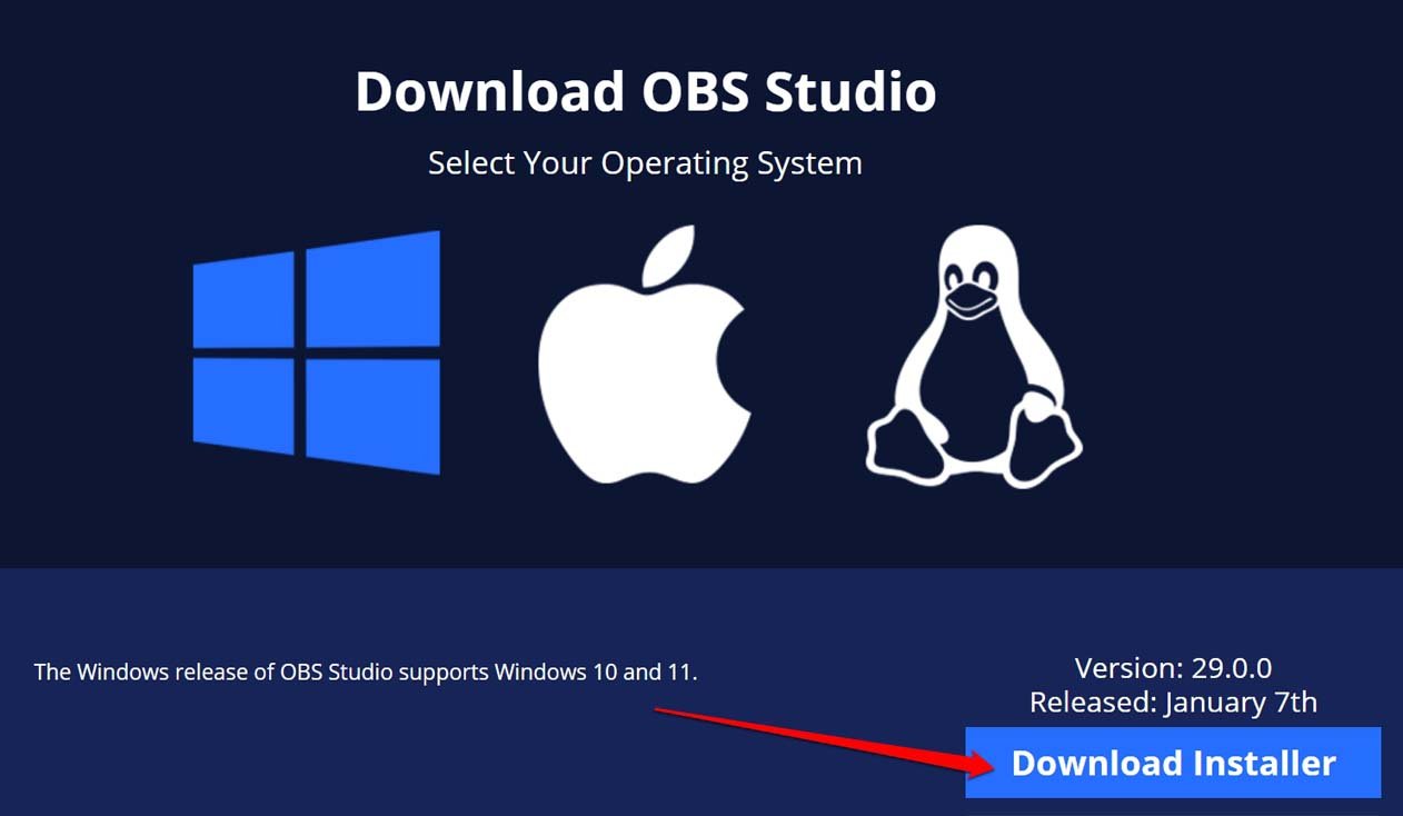 download-OBS-studio