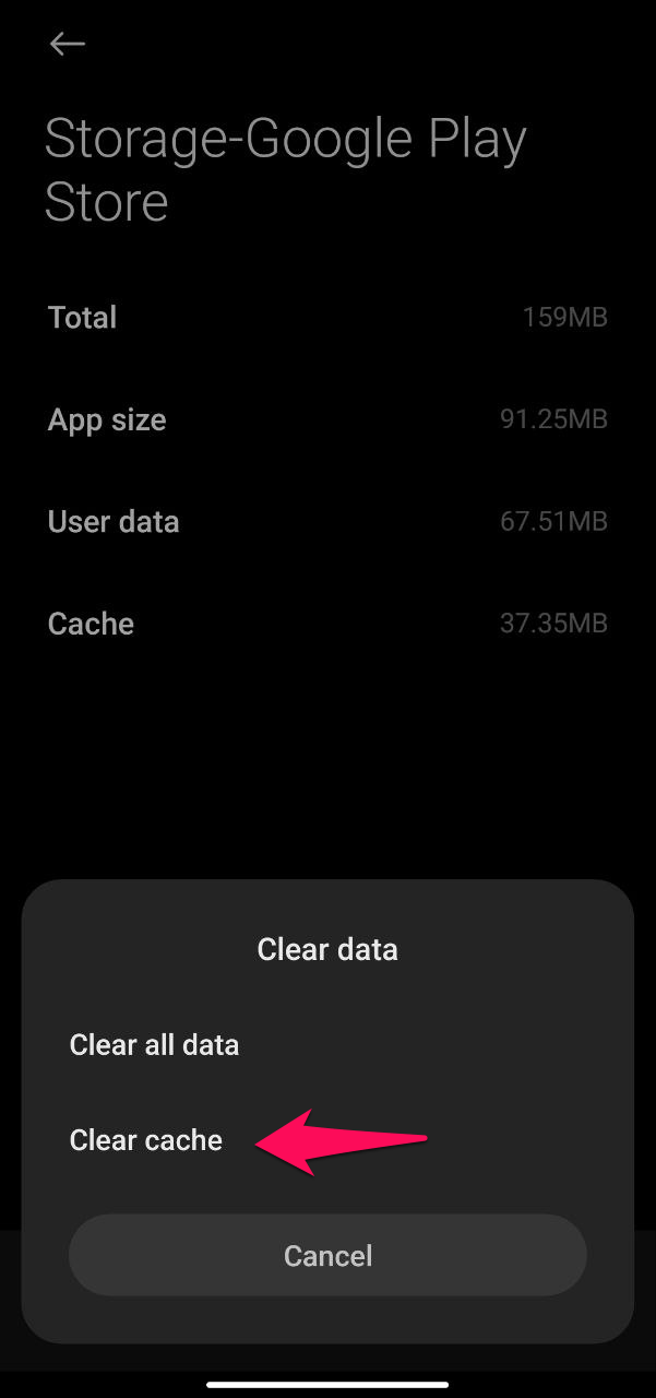 Google-PlayStore-Cleach-Cache-and-Data
