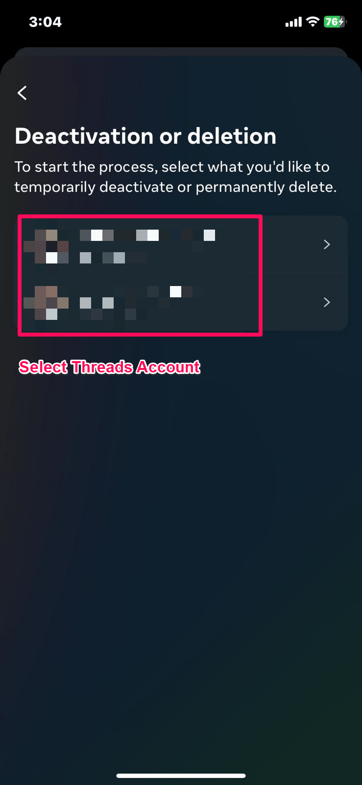 select-threads-account