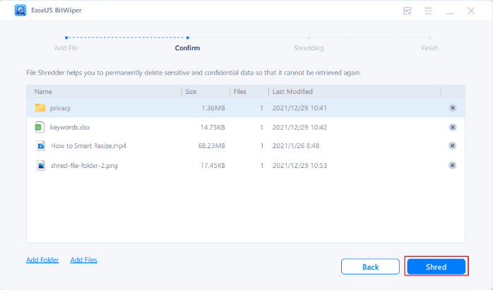 Shred-Files Shred-Files