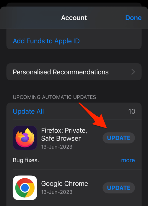 Update_Firefox_app_command_under_Upcoming_Automatic_Updates