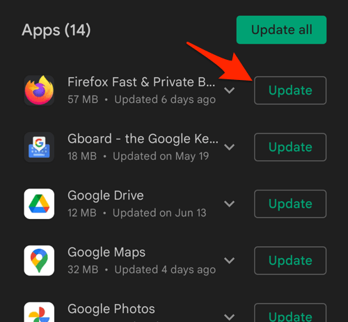 Update_Firefox_browser_on_Google_Play_Store_Available_Updates_section