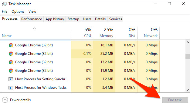Chrome_Processes_End_Task