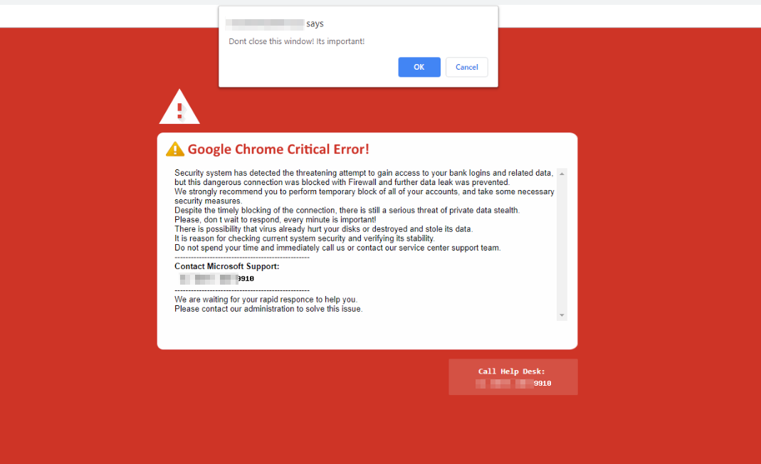 Google_Chrome_Critical_Error_Scam_Message