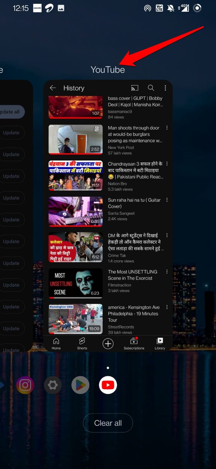 force-close-the-YouTube-Android-app