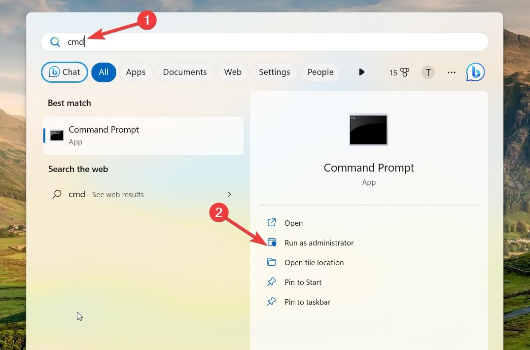 Launch-command-prompt-in-administrator-mode-8