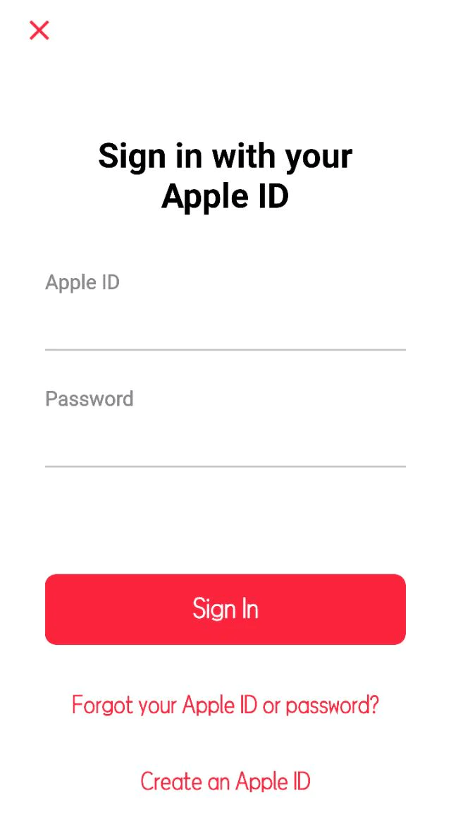 Re-Login-To-Apple-Music