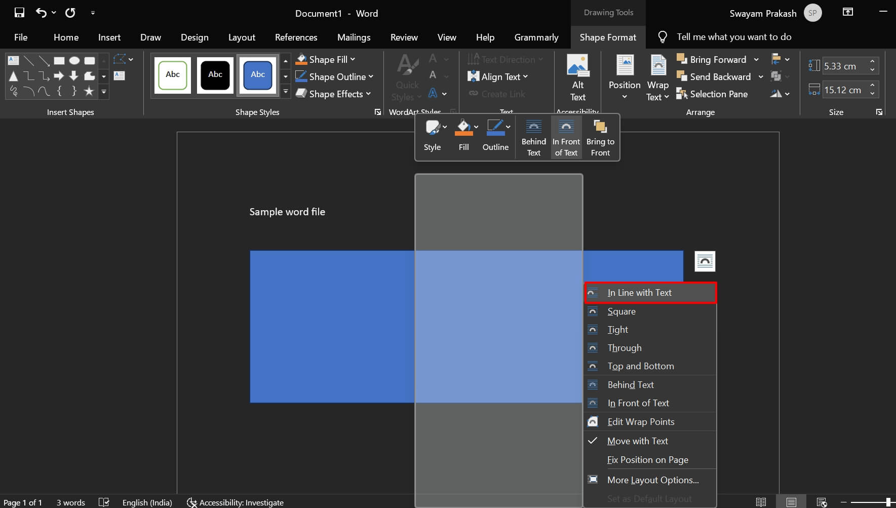 wrap-in-line-with-text-MS-Word wrap-in-line-with-text-MS-Word