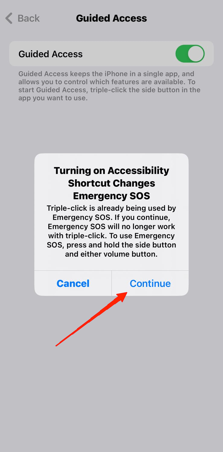 Guided-Access Guided-Access