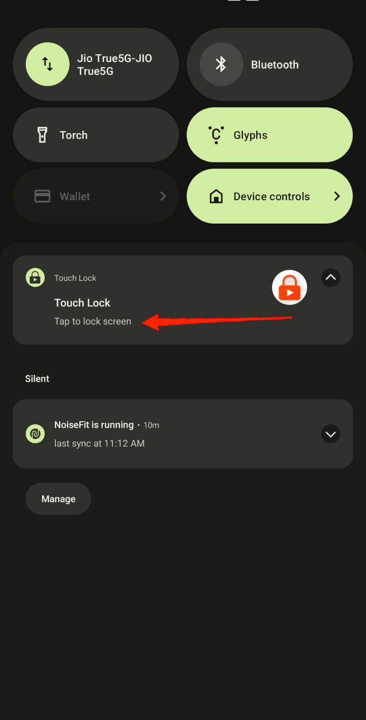 Touch-Lock-Notification Touch-Lock-Notification