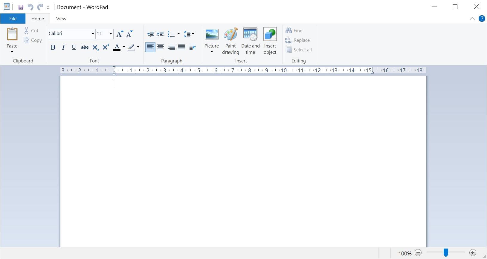 WordPad-app