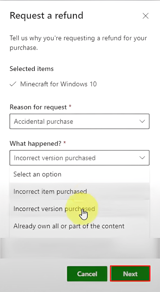Request-Refund-to-Microsoft