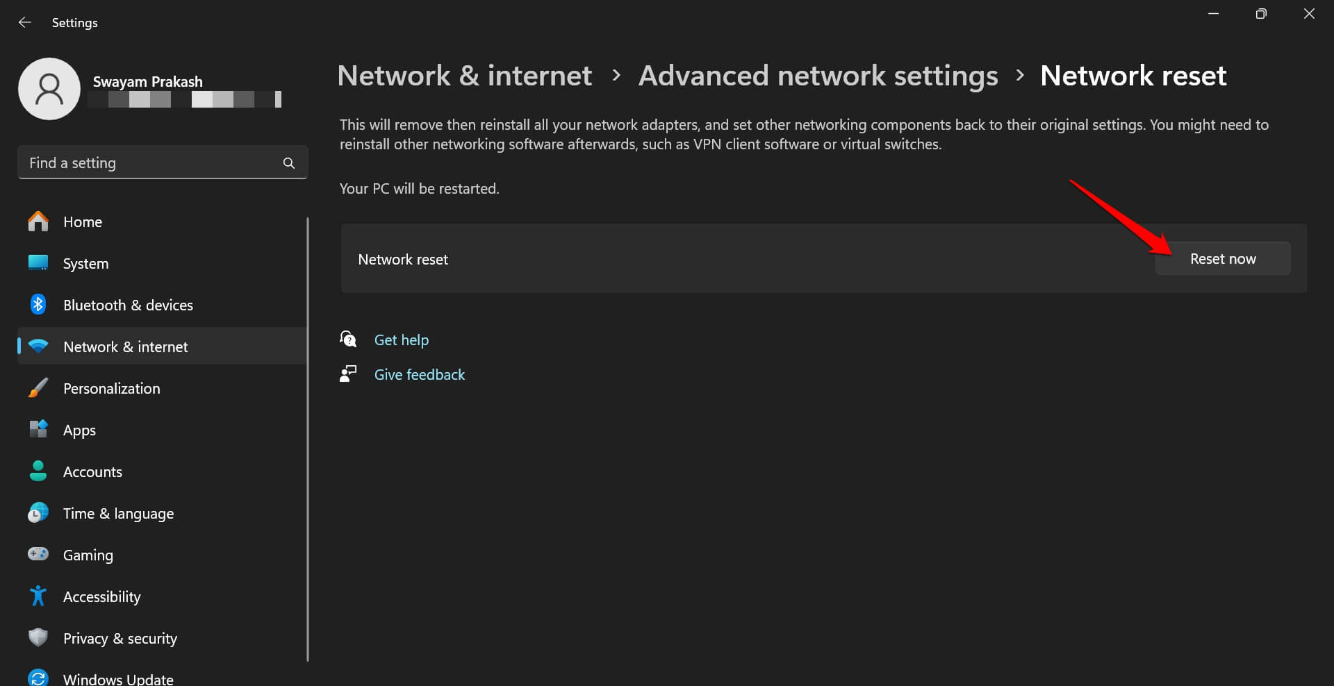 reset-network-now