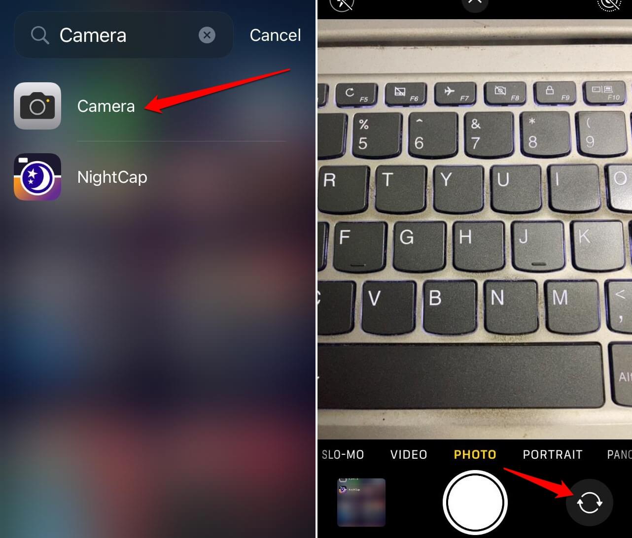 switch-between-iOS-camera-modes